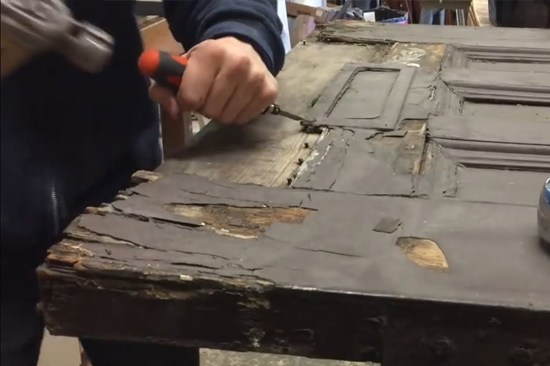 Pleasant Hill-wooden-door-repair