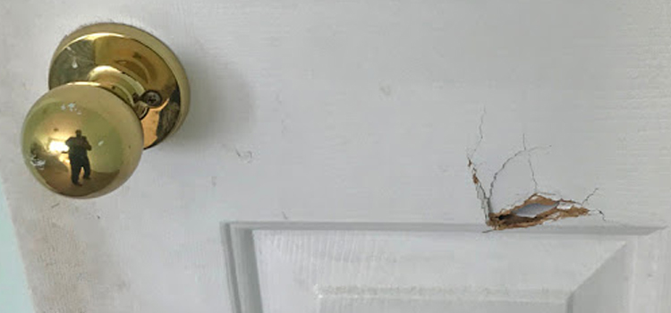 interior door hole repair Pleasant Hill